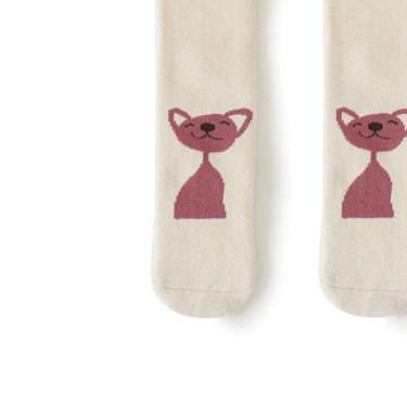 Παιδικά ψηλά καλτσάκια - Λευκό