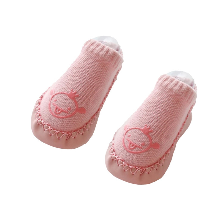 Αντιολισθητικά παντοφλοκαλτσάκια Ροζ