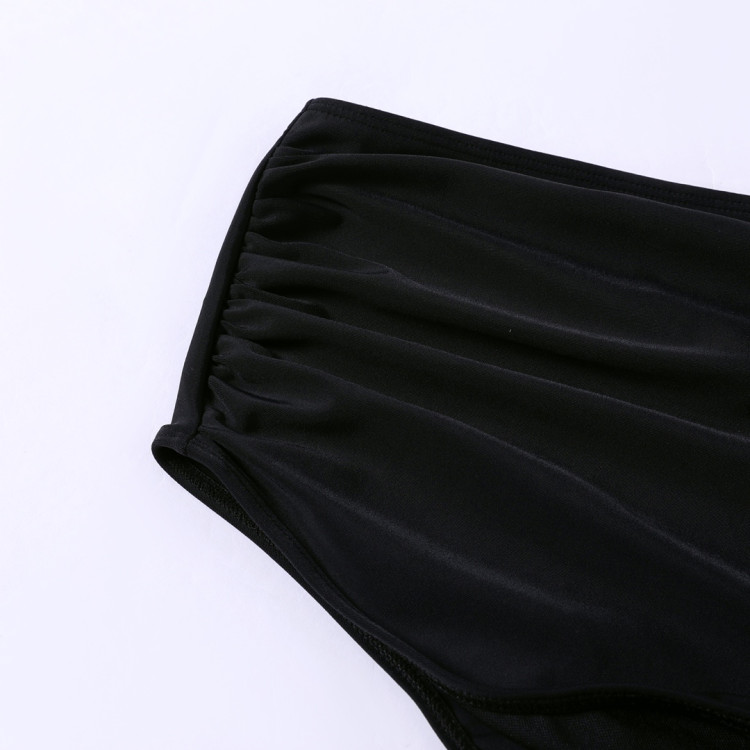 Μαγιό εγκυμοσύνης Floral - Μαύρο