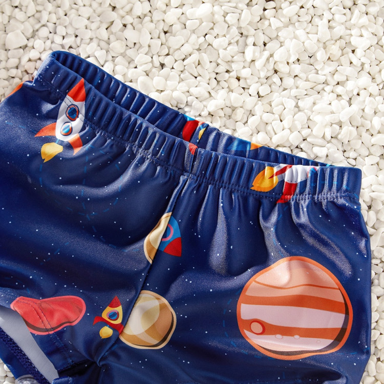 Σετ από 2 κομμάτια - παιδικό μαγιό για αγοράκια Μπλε Rocket