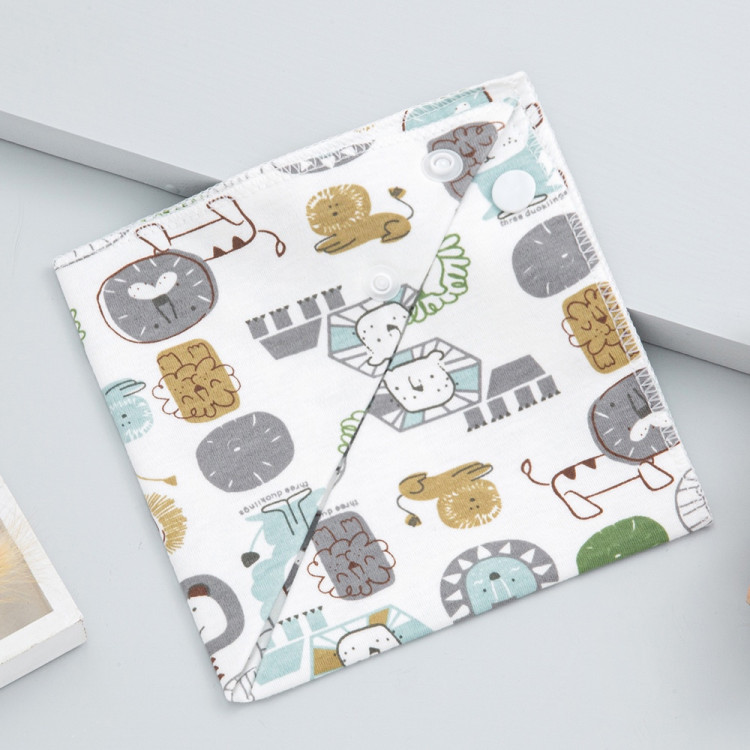 Σετ από 5 βαμβακερές σαλιάρες