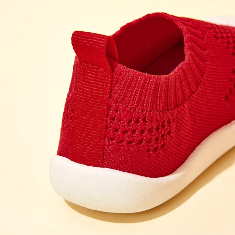 Βρεφικά αντιολισθητικά Παπουτσάκια Κόκκινα