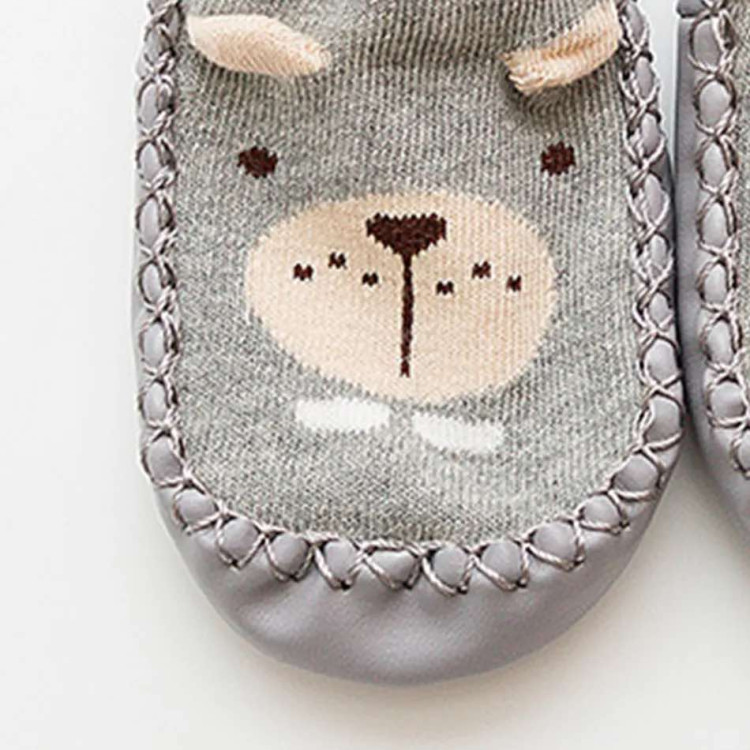 Aντιολισθητικά καλτσάκια για παιδιά - Γκρι