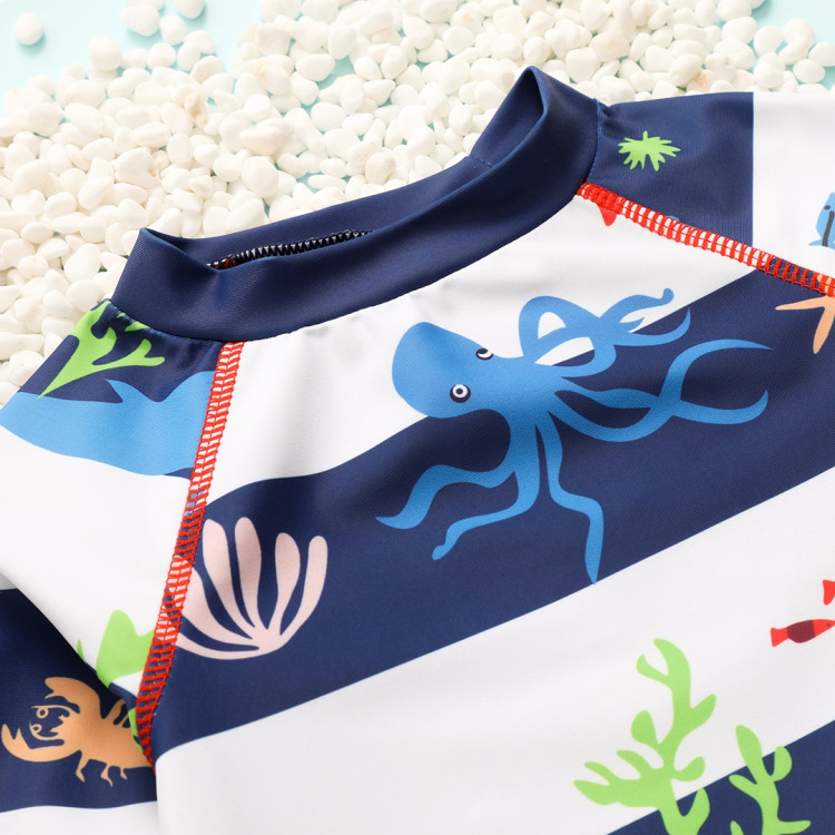 Σετ από 2 κομμάτια - παιδικό μαγιό για αγοράκια Χταπόδι