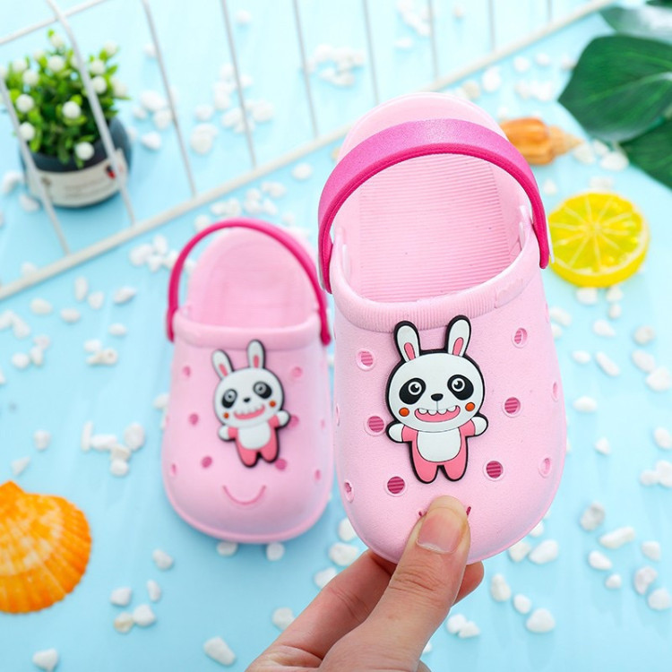 Ροζ ανατομικά παιδικά σανδάλια 3D