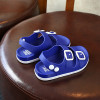 Kids Breathable Solid Sandals Blue Kids Breathable Solid Sandals Blue