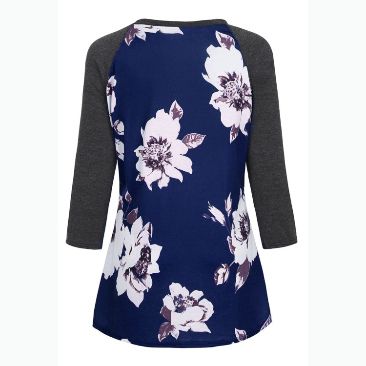 Μπλούζα θηλασμού και εγκυμοσύνης - Μπλε