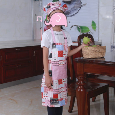 Σκούφος του μάγειρα - Ροζ