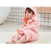 Cartoon hooded Spa Towel bathrobe beach towel - Pink