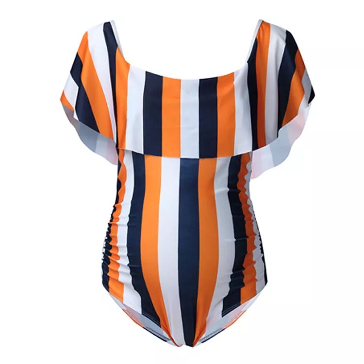 Μαγιό εγκυμοσύνης Rainbow - Πορτοκαλί