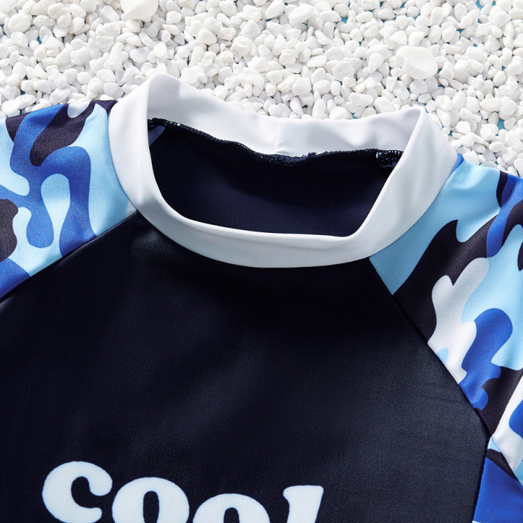 Σετ από 3 κομμάτια - παιδικό μαγιό για αγοράκια Μπλε