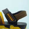 Velcro Closure Sandals - Yellow