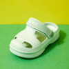 Kid Solid Sandals - Pale Green Kid Solid Sandals - Pale Green