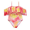 Beautiful Kids Girl Ruffled Swimsuit