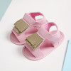 Velcro Closure Sandals Pink Velcro Closure Sandals Pink