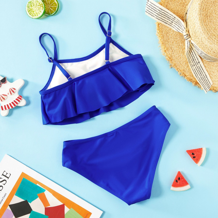 Girl Tank Swimsuit - Blue