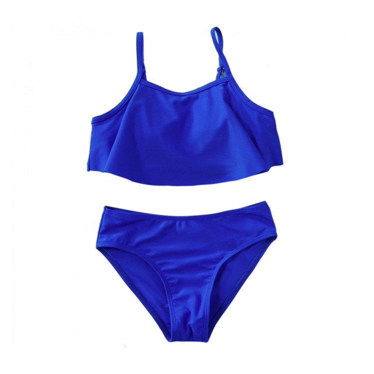 Girl Tank Swimsuit - Blue