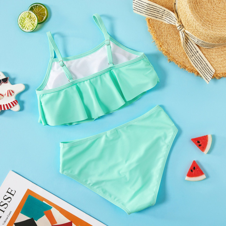 Παιδικό μαγιό για κοριτσάκια Πράσινο Παιδικό μαγιό για κοριτσάκια Πράσινο