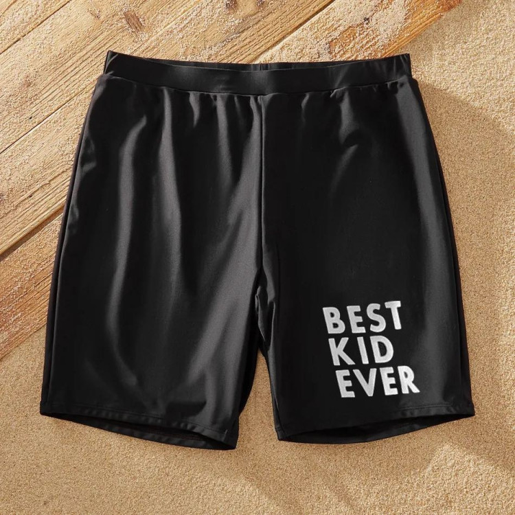 Μαγιό Best Kid Ever - Μαύρο