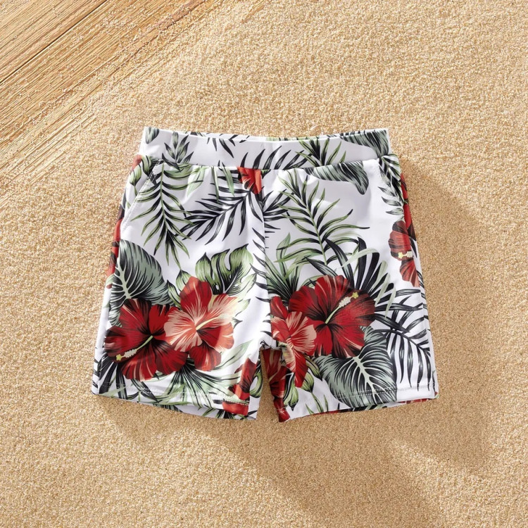 Matching Swimsuit - Tropical Floral