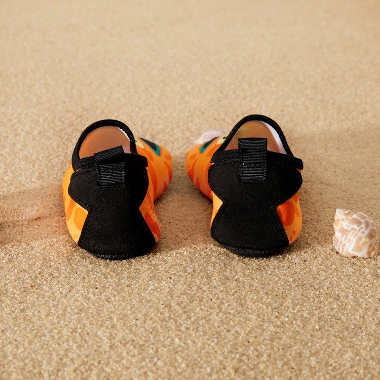 Πορτοκαλί Παιδικά αντιολισθητικά παπούτσια για την θάλασσα