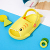 Kid Cartoon Shark Sandals - Yellow