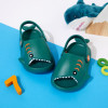 Ανατομικές παιδικές παντόφλες Καρχαρίας - Πράσινες