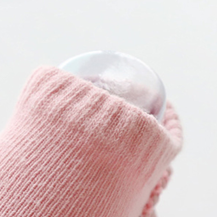 Αντιολισθητικά παντοφλοκαλτσάκια Ροζ