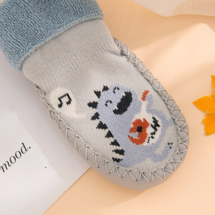 Βρεφικά αντιολισθητικά καλτσάκια Δεινοσαυράκι