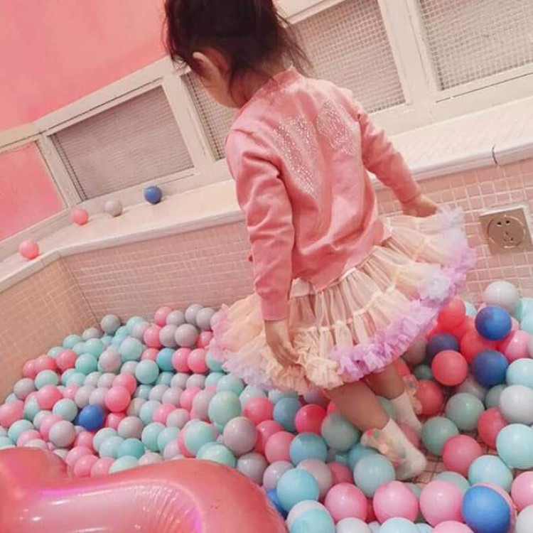 Φούστα Παιδική tutu - Πολύχρωμη ροζ