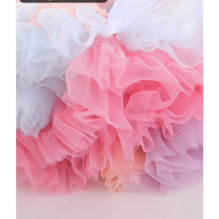 Φούστα Παιδική tutu - Πολύχρωμη ροζ