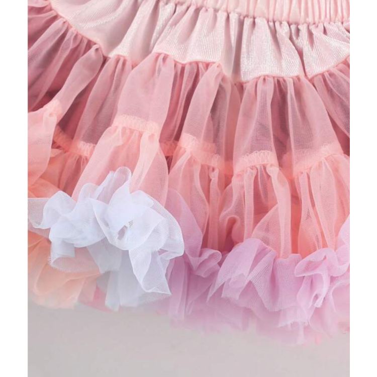 Φούστα Παιδική tutu - Πολύχρωμη ροζ