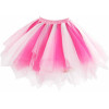 Φούστα Παιδική tutu - Λευκή - Ροζ