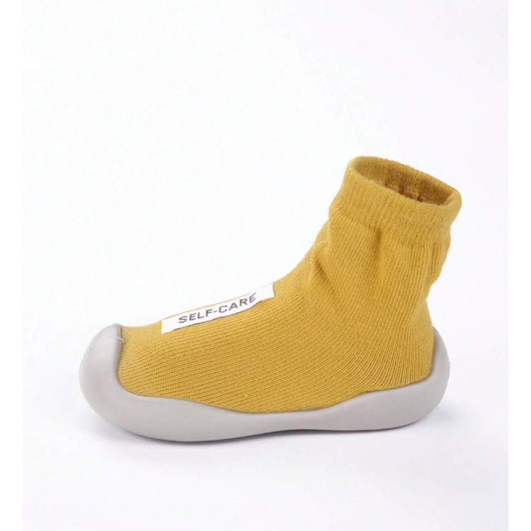 Shoes socks  anti slip Yellow