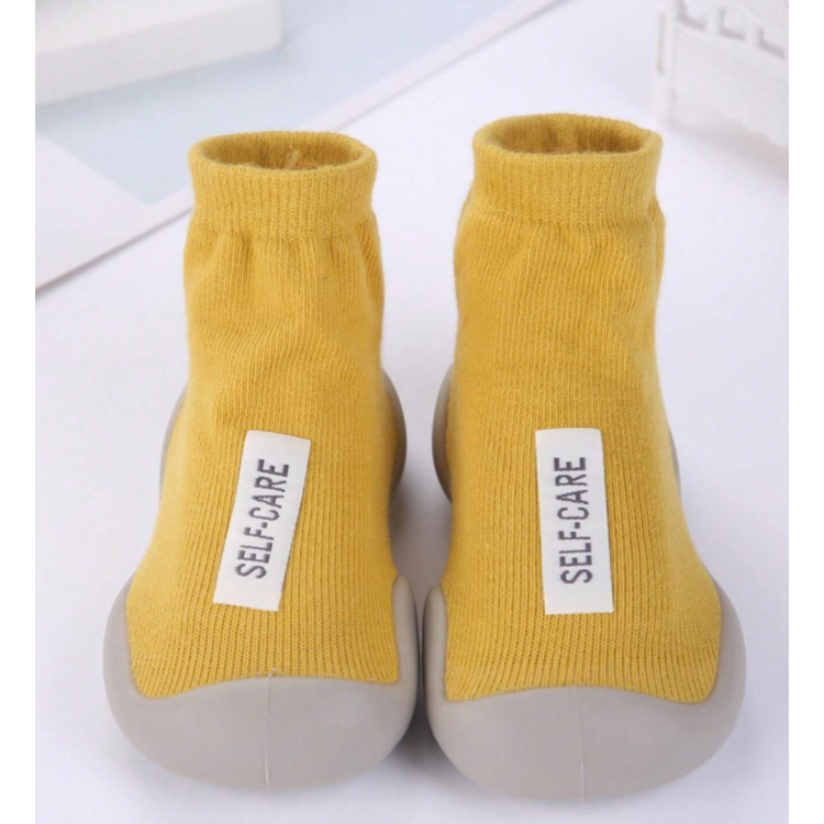 Shoes socks  anti slip Yellow