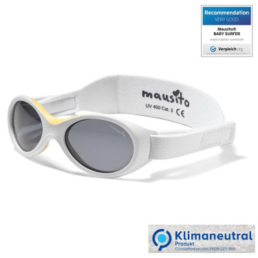 Παιδικά Γυαλιά Ηλίου Baby Surfer Mausito - Λευκό Πορτοκαλί