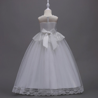 Elegant Παιδικό φορεματάκι Λευκό για πάρτι 