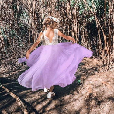 Παιδικό Φορεματάκι Μωβ 