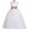 Dress for girls White with Pink