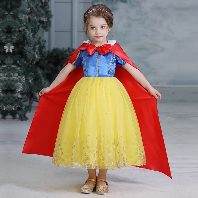 Girl Dress Princess Snow white