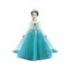 Princess Elsa Frozen Dress for girls Turquoise
