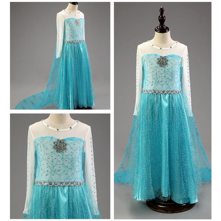 Πριγκίπισσα του παραμυθιού Παιδική στολή τιρκουάζ