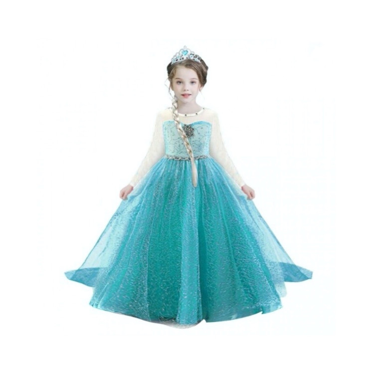 Πριγκίπισσα του παραμυθιού Παιδική στολή τιρκουάζ