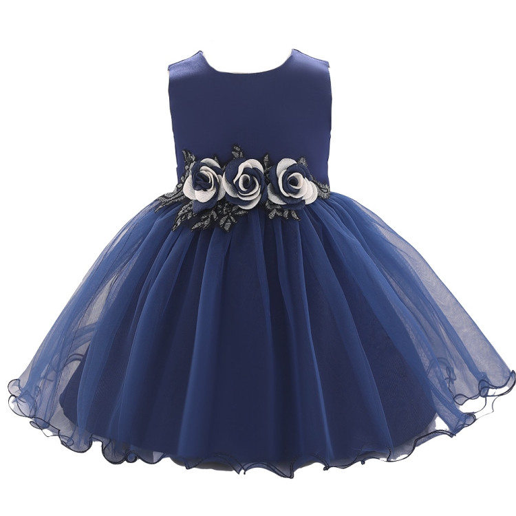 Βρεφικό Φορεματάκι για Events Μπλε Βρεφικό Φορεματάκι για Events Μπλε