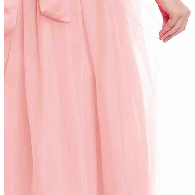 Πριγκιπικό Φορεματάκι μακρύ Ροζ Παιδικό