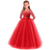 Red Princess Dress Long