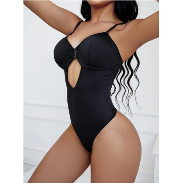 Ολόσωμος κορσές σύσφιξη και αδυνατίσματος - Μαύρος