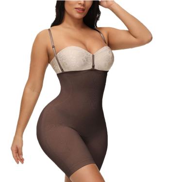 Κορσές σύσφιξης ολόσωμος - Καφέ Σκούρο