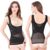 Μαυρός Κορσές μπλουζάκι σύσφιξη σώματος