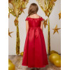 Φόρεμα Παιδικό μακρύ για πάρτι - Κόκκινο